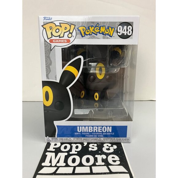 Funko Pop Games! Pokemon: Umbreon 948 Vinyl Figure Brand New - Picture 2 of 9